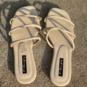 Cream Women's Sandals